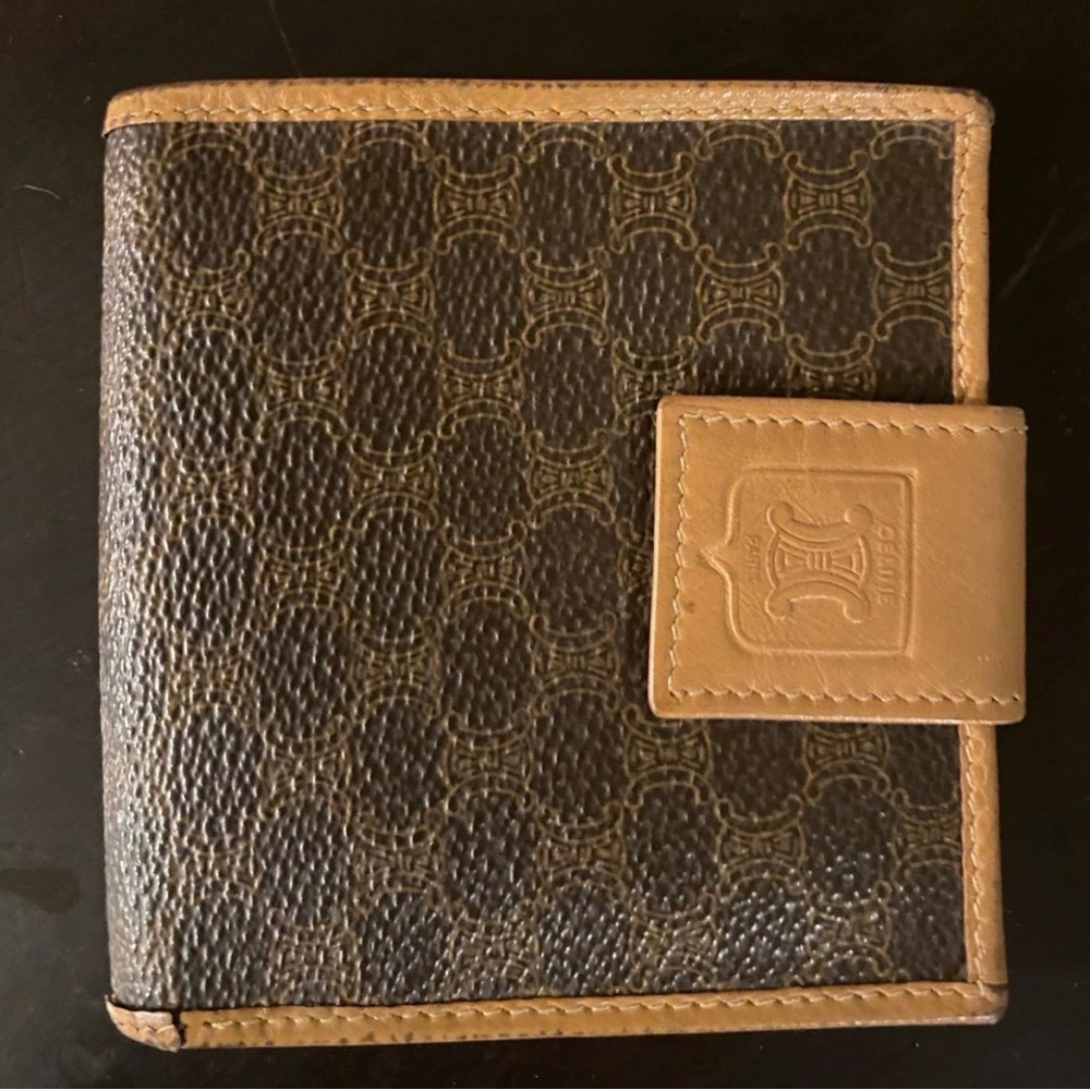 Celine Classic Brown Leather Wallet